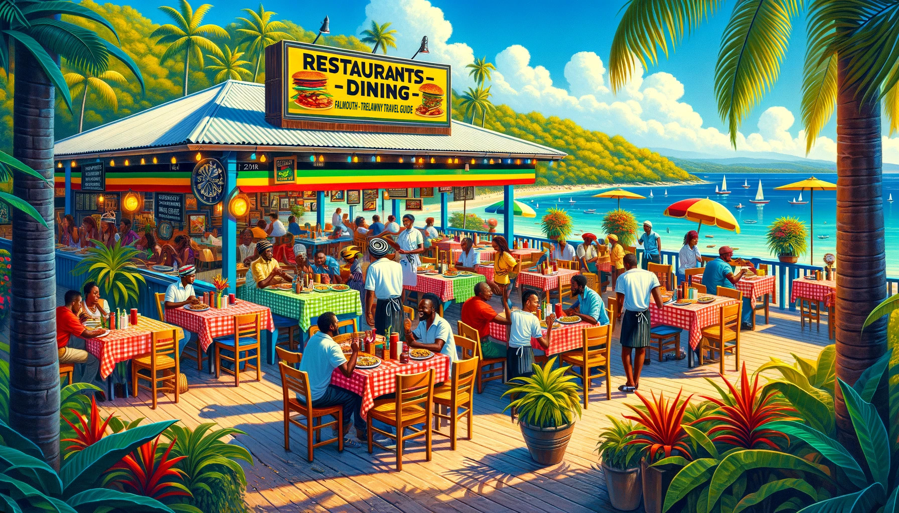 Restaurants - Dining - Falmouth - Trelawny Travel Guide